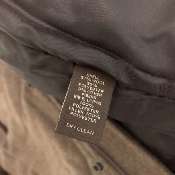 Tasso Elba Wool Blend Full Zip Coat Jacket XL - Picture 9 of 10